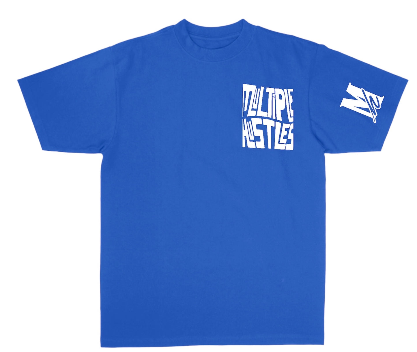 I’m Not Your Average Hustler Collection Royal Blue/White T-Shirt