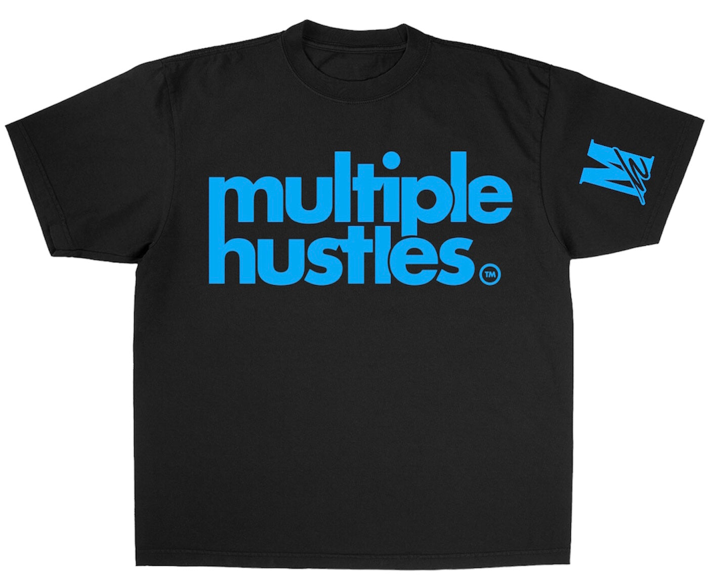 The Original Trademark Collection Black/Carolina Blue T-Shirt