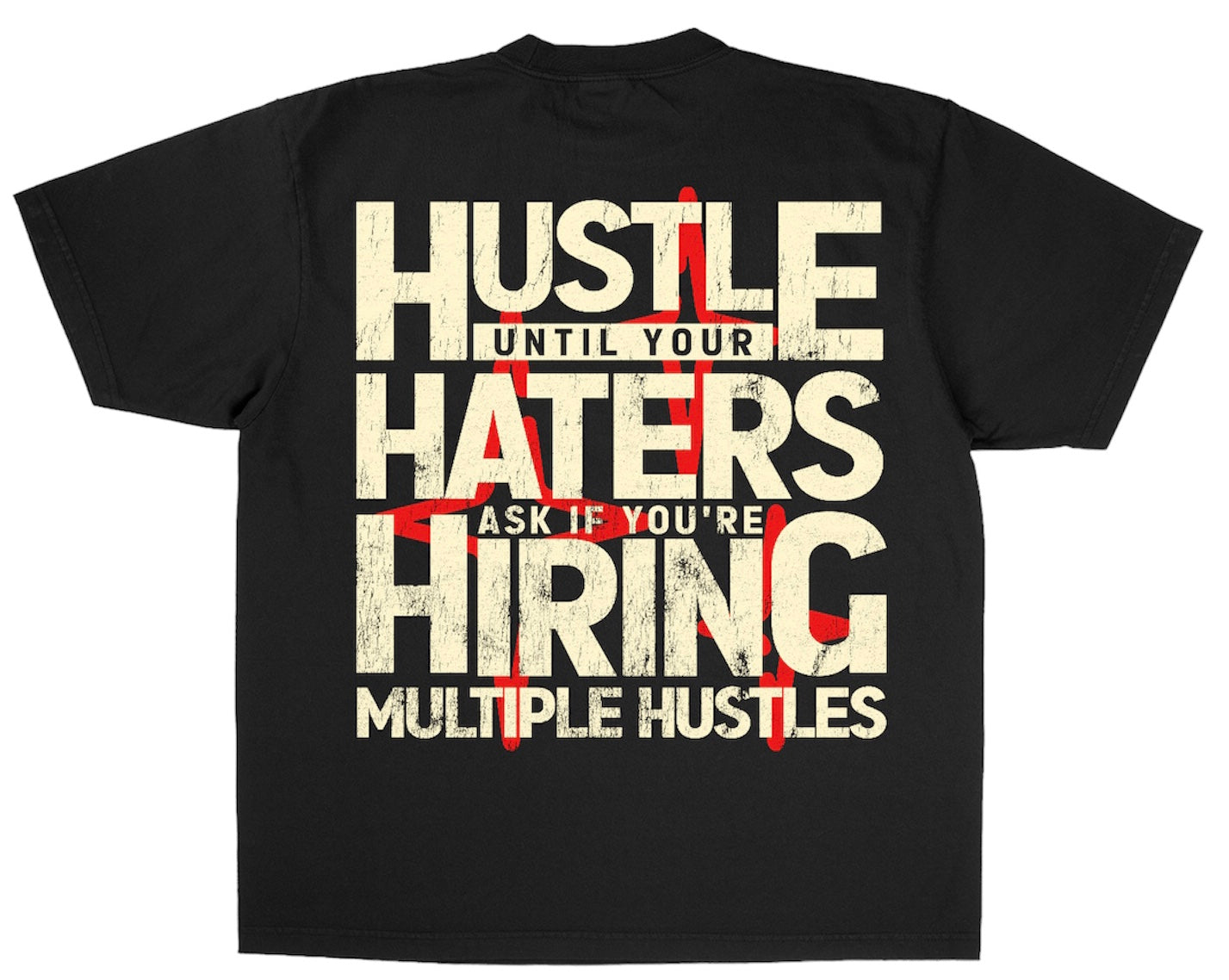 The We Not Hiring Collection Black T-Shirt