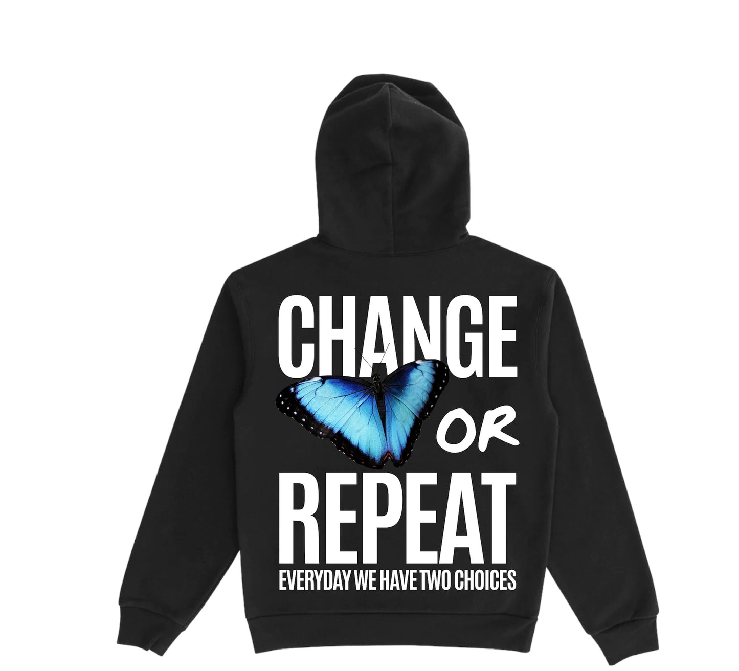 The Butterfly Collection Black Hoodie