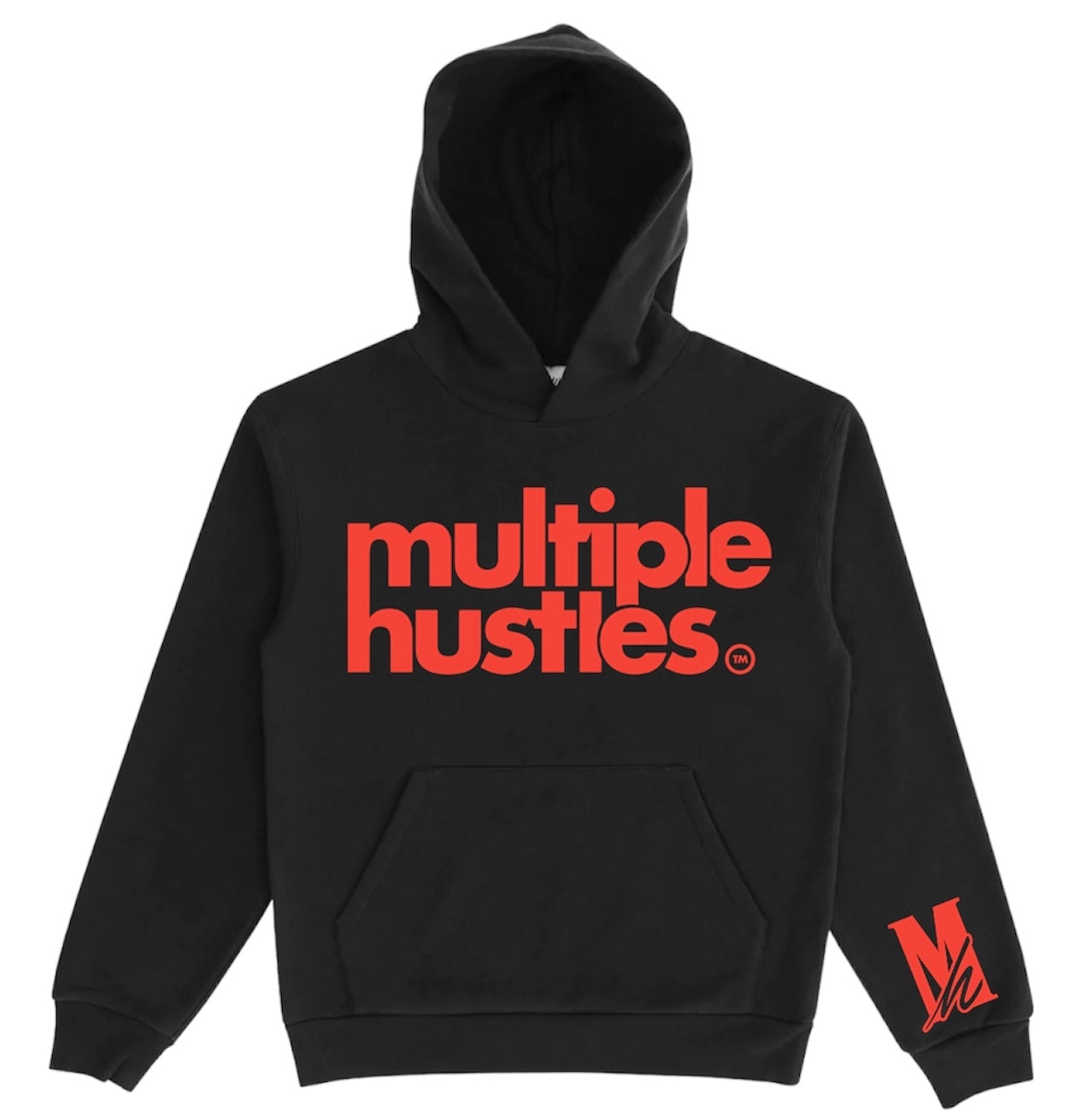 The Original Trademark Collection Black/Red Hoodie