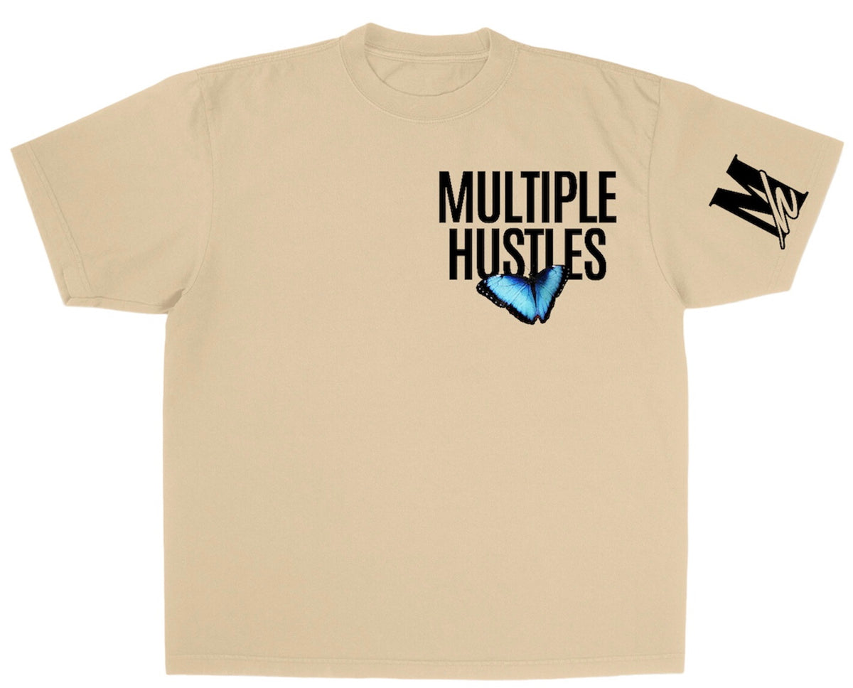 The Butterfly Collection Tan T-Shirt