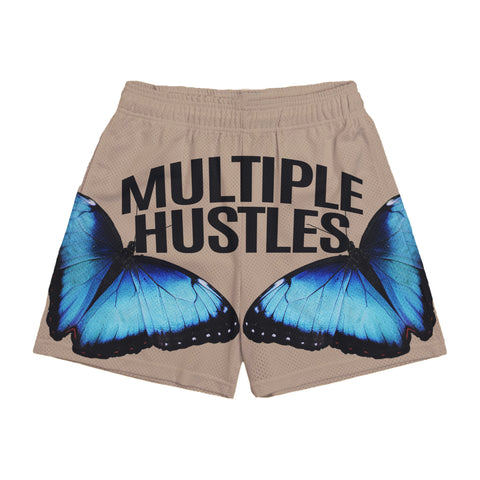 The Butterfly Collection Tan Shorts
