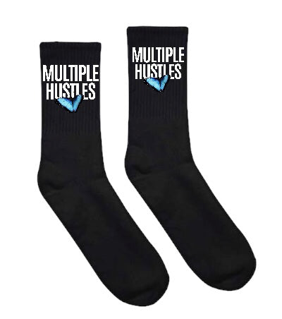 The Butterfly Collection Black Socks